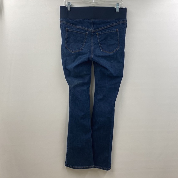Old Navy Maternity Jeans The Rock Star Demi Boot Low Panel Denim  Women’s Size 6 - Picture 4 of 9